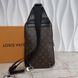 Avenue Monogram Macassar LV Canvas Slingbag