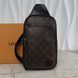 Avenue Monogram Macassar LV Canvas Slingbag