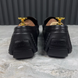 Monte Carlo Moccasins Black Leather