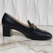 Zumi GG Logo Pumps Black Leather