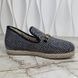 Fria Horsebit Espadrille Loafer Wool Navy