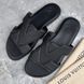 LV Oasis Slides Mule Monogram Black Leather