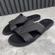 LV Oasis Slides Mule Monogram Black Leather