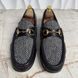 1953 Horsebit Loafer Bee Tweed Black Leather
