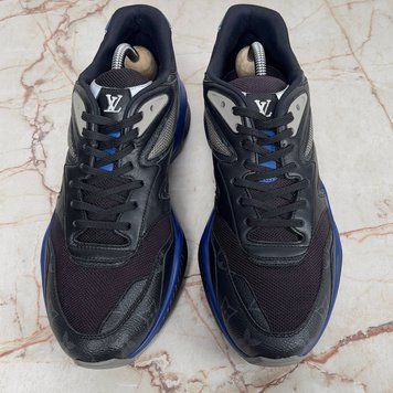 LV Trail Sneaker Monogram Eclipse Black Mesh