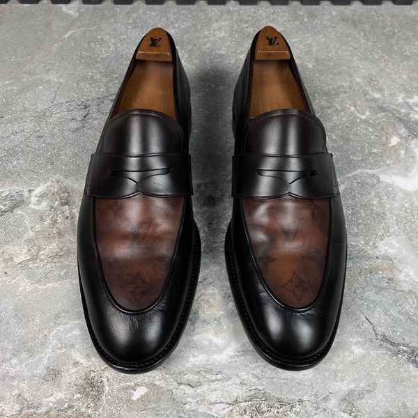 Saint Germain Loafer Monogram Brown Leather