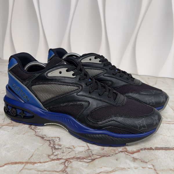 LV Trail Sneaker Monogram Eclipse Black Mesh