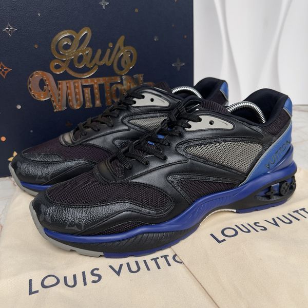 LV Trail Sneaker Monogram Eclipse Black Mesh