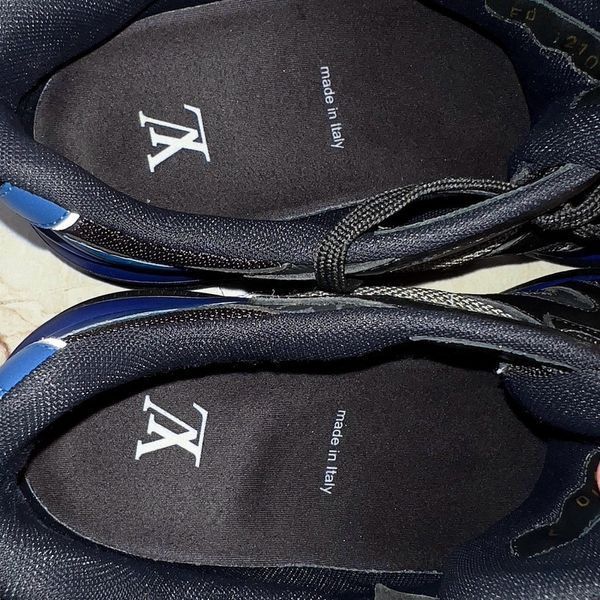 LV Trail Sneaker Monogram Eclipse Black Mesh