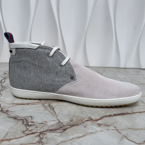 Limited Edition Boots White Suede
