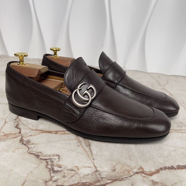 Donnie Double G Loafers Brown Leather