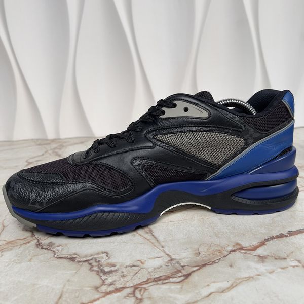 LV Trail Sneaker Monogram Eclipse Black Mesh