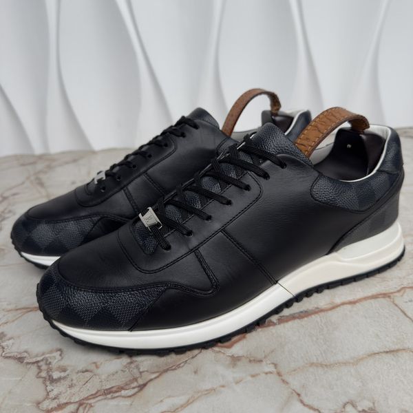 Run Away Damier Sneakers Leather Made to order
