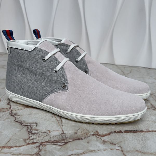 Limited Edition Boots White Suede
