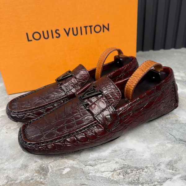 Monte Carlo Maroon Crocodile Alligator Skin