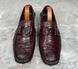 Monte Carlo Maroon Crocodile Alligator Skin