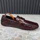 Monte Carlo Maroon Crocodile Alligator Skin