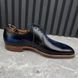 Highbury Derby Dress Blue Patina Leather