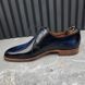 Highbury Derby Dress Blue Patina Leather