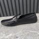 Monte Carlo Moccasins Black Leather