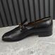 Tiger Embellished Loafers Black Leather
