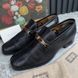 Tiger Embellished Loafers Black Leather