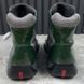 Americas Cup High Top Sneakers Green Leather Mesh