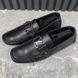 Monte Carlo Moccasins Black Leather