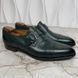 Dress Shoes Monk Straps Green Leather