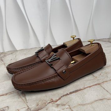 Monte Carlo Moccasins Brown Leather