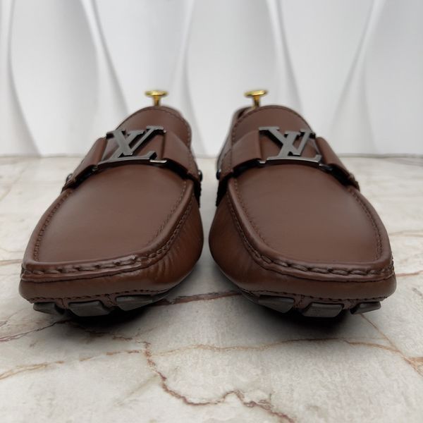 Monte Carlo Moccasins Brown Leather