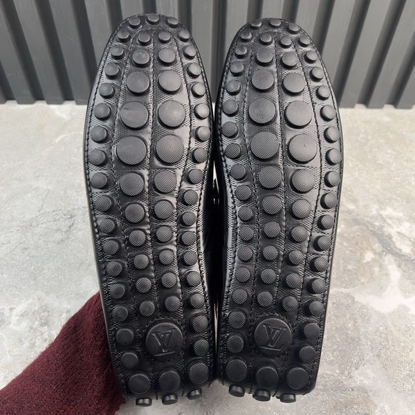 Arizona LV Moccasins Damier Infini Black Leather