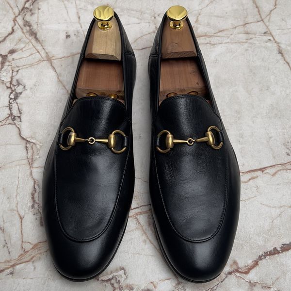 Jordaan Loafers Black Leather