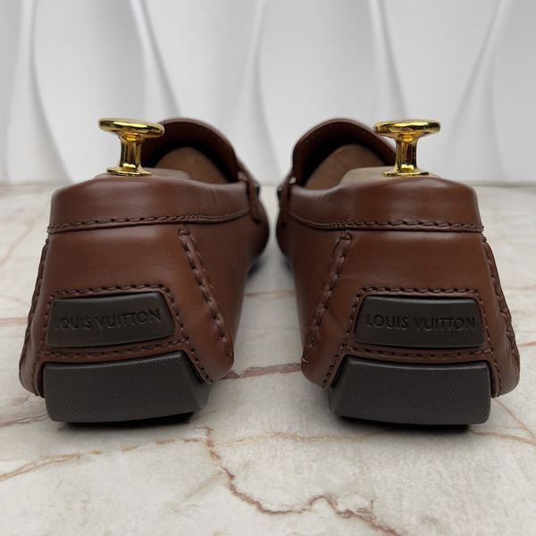 Monte Carlo Moccasins Brown Leather