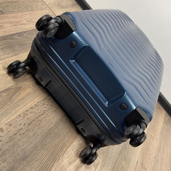 Валіза Proxis синя Petrol Blue поліпропілен Roxkin S10 фото