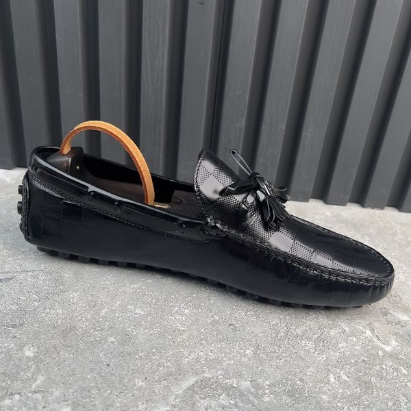 Arizona LV Moccasins Damier Infini Black Leather
