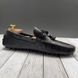 Damier Infini Tasseled Moccasin Brown Leather