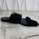 Horizon Sandal Flat Black Suede