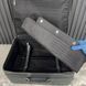 Suitcase Wheeled Carry-On Green Saffiano Leather 25"
