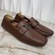 Monte Carlo Moccasins Brown Leather