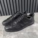 Vimtage Ace Web Sneakers GG Imprim&eacute; Signature Black Leather