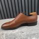 Dress Shoes Derby Cap Toe Brown Patina Taiga Leather