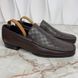Infini Damier лофери коричневі шкіряні 3345 фото 6