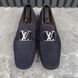 Monteigne Loafers Blue Suede