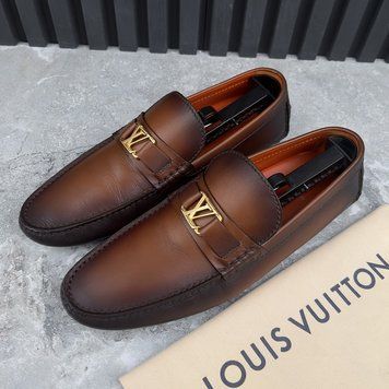 Hockenheim Moccasins Brown Patina Leather