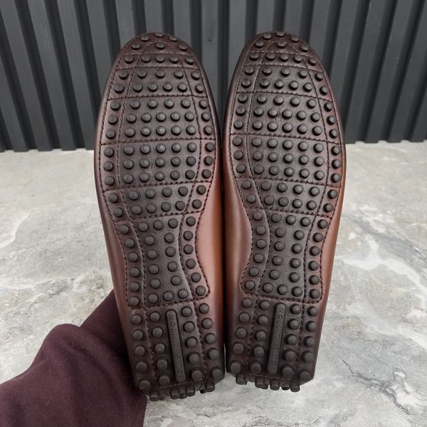 Hockenheim Moccasins Brown Patina Leather