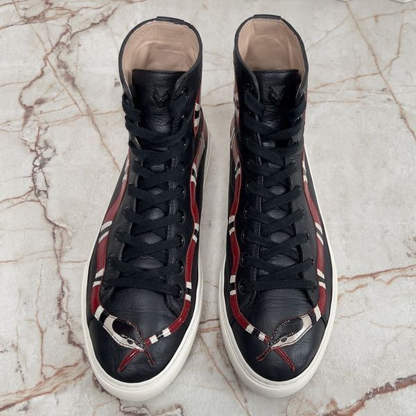 Major High Sneakers Black Leather