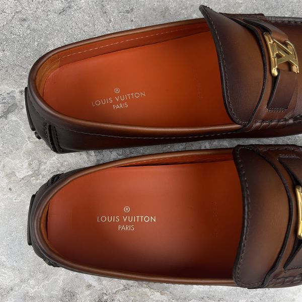 Hockenheim Moccasins Brown Patina Leather