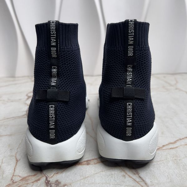 Fusion Knit Sock кросівки сині трикотажні 2618 фото