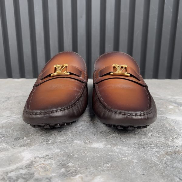 Hockenheim Moccasins Brown Patina Leather